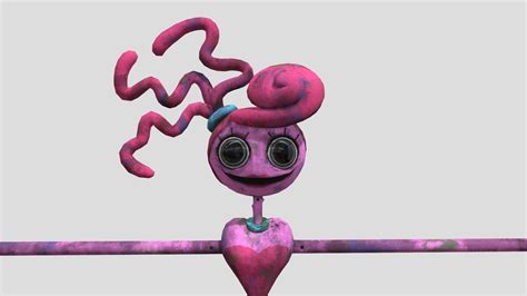 Poppy Playtime Dirty Mommy Long Legs Download Free 3d Model By