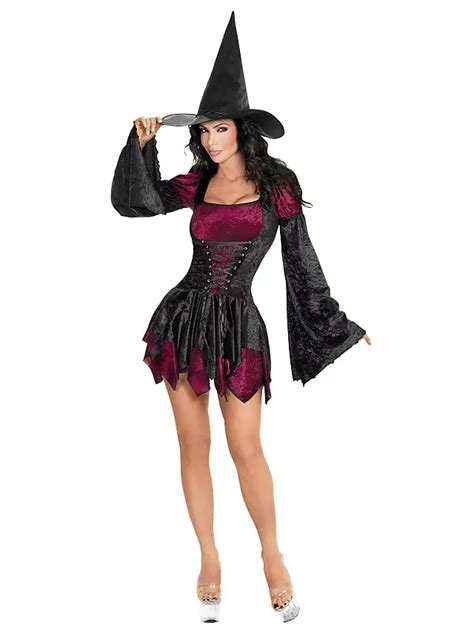 Sexy Witch Black Costume