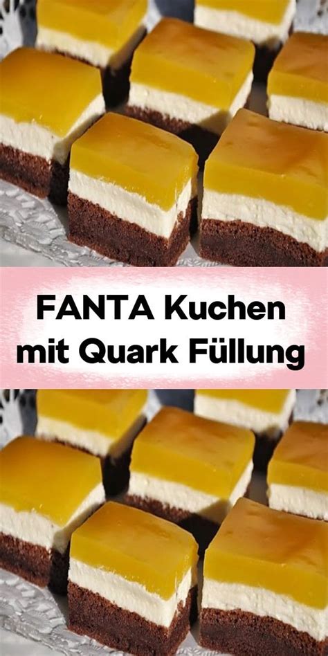 August 9 at 11:00 am ·. FANTA Kuchen mit Quark Füllung in 2020 | Kuchen mit quark ...