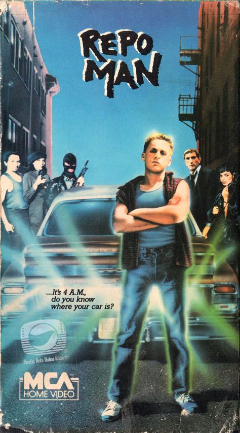 But in the end the callow kid isn't impressed by it or much anything else in daily la life. Happyotter: REPO MAN (1984)