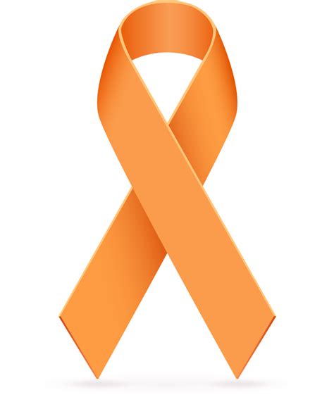 Orange Cancer Ribbon Clipart 3 By April Awareness Ribbon Png