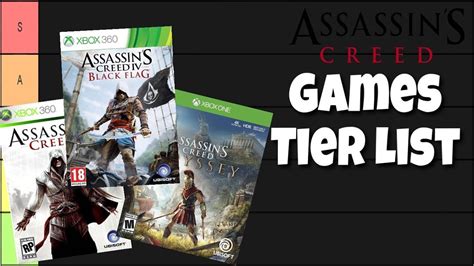 All Assassin S Creed Games RANKED Tier List YouTube