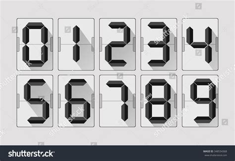 Codes And Digits Icons Graphic Design Vector Royalty Free Stock