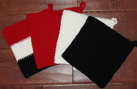 Sorry, i did not take the gauge on this. Ravelry: The Best Crocheted Potholder pattern by Heather ...