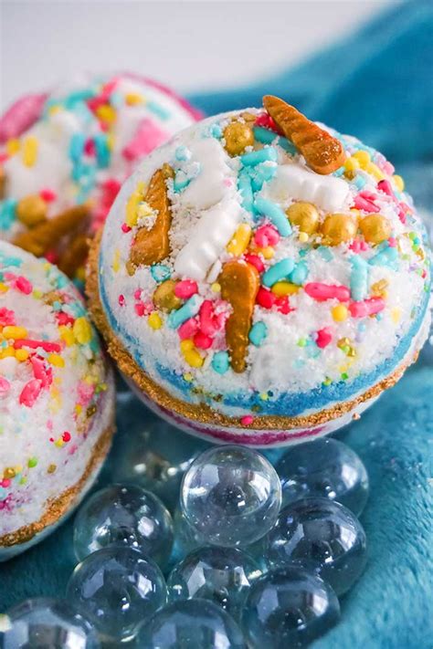 Homemade bath bombs for kids. How to Make Unicorn Bath Bombs