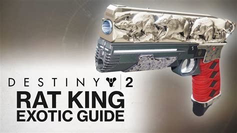 Destiny 2 How To Get Rat King Exotic Sidearm In Destiny 2 Exotic