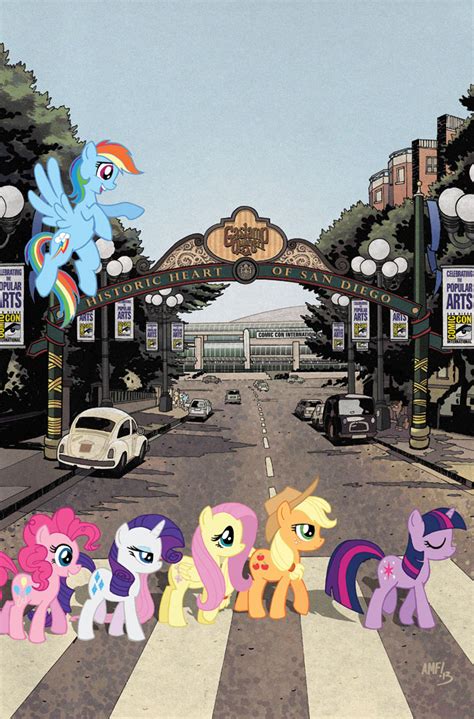 My Little Pony 9 Sdcc Exclusive Cover By Tonyfleecs On Deviantart
