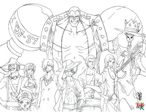 70 Disegni One Piece Da Colorare Gratis