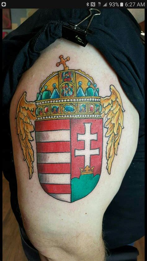 Hungarian Coat Of Arms Tattoo Tattoo Pinterest Arm Tattoo Tattoo