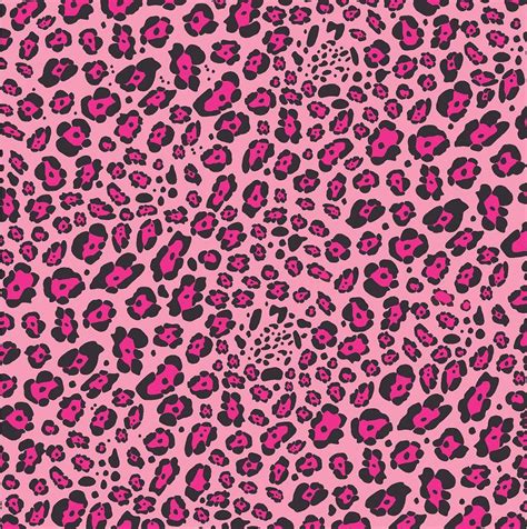Pink Leopard Pattern Vinyl Sheets Htv Heat Transfer Or Etsy