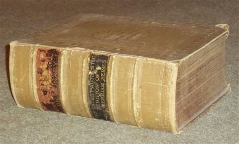 Antique Websters New International Dictionary 1923 Quarto Edition Ebay