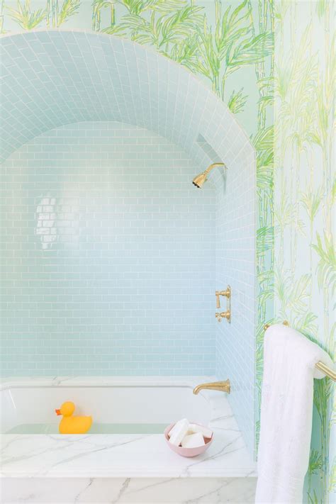 Decorative Wallpaper Design Ideas To Refresh Your Bathroom Look World