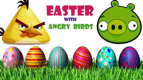 15 best printable angry birds colouring pages for kids. Angry Birds - EASTER Coloring Book (LEARNING KIDS Video ...