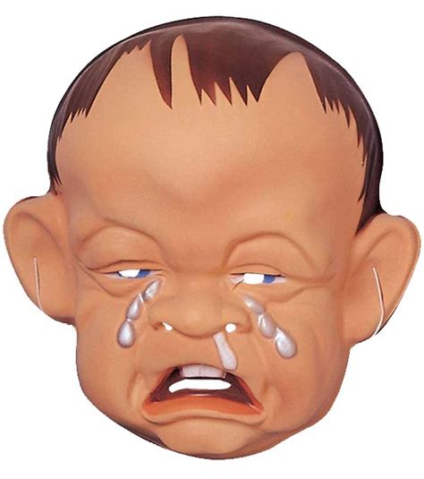 Adult Cry Baby Mask With Tears By Widmann 5436d Karnival Costumes