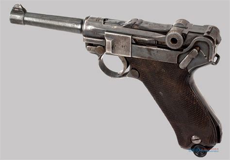 Erfurt 1917 Luger 9mm Pistol For Sale