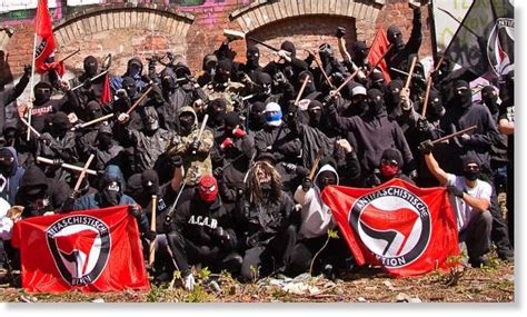 The fascism the collective primarily opposes includes various forms of oppression (such as sexism, racism, homophobia, and in recent times, islamophobia). Under the guise of anti-fascism, the violent left is ...