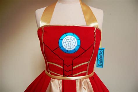 Iron Man Dress Cosplay Dress Comic Con Costume Etsy