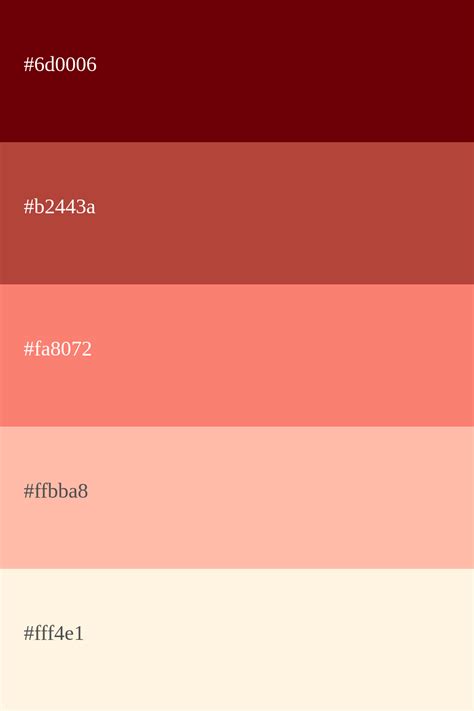 Paletas De Cores Salmão Códigos E Combinações