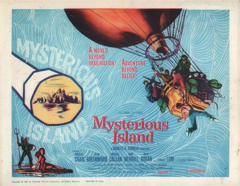 Mysterious Island 1961 Us Title Card Posteritati Movie Poster Gallery