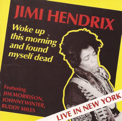 Jimi Hendrix Woke Up This Morning And Found Myself Dead 1986 Cd