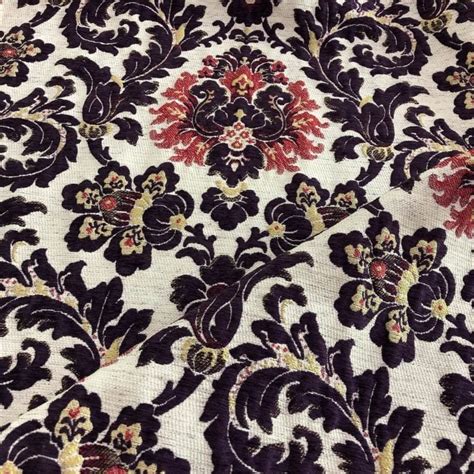 Jacquard Damask Chenille Upholstery Fabric Huayeah Textile