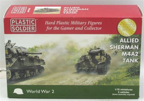 Plastic Soldier Company 172 Allied M4a1 76mm Wet Stowage Sherman Tank