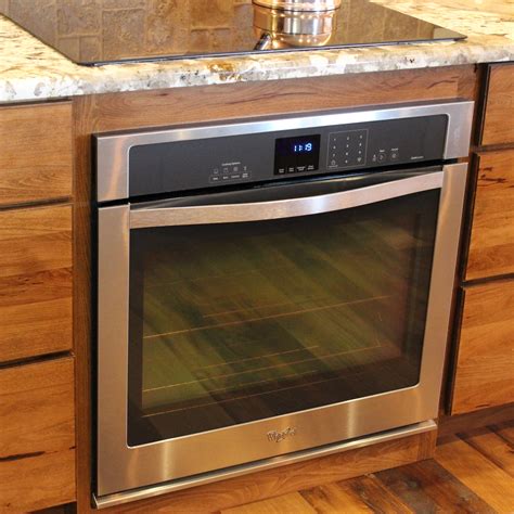 While they are larger and have two spaces for cooking, double ovens rarely come with multiple functions for both openings. Built-in oven below counter