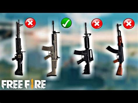 Las armas disponibles en free fire pueden incorporar gran variedad de accesorios, tales como: ADIVINA EL ARMA DE FREE FIRE POR SU SONIDO - FREE FIRE ...