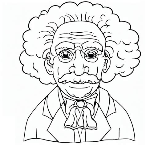 Coloriage Photo Dalbert Einstein Télécharger Et Imprimer Gratuit Sur