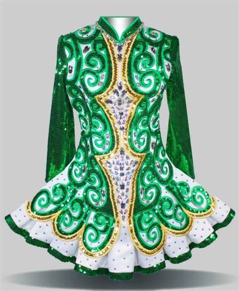 Resultado De Imagen De Traditional Ireland Clothing Irish Dance Dress