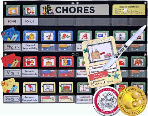 Buy Neatlings Chore System Chore Chart For Kids 80 Chores For