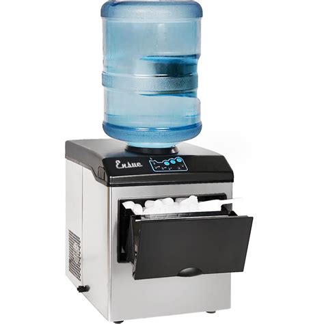Ensue Portable Countertop Stainless Steel Ice Maker With Water Cooler