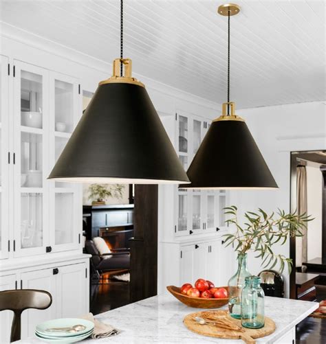 Largest selection of leds · official site · official site Cone Pendants: New Lighting for Our Kitchen! | Driven by Decor