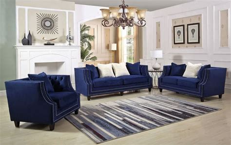 Phenomenal Photos Of Navy Blue Living Room Set Blazy Design