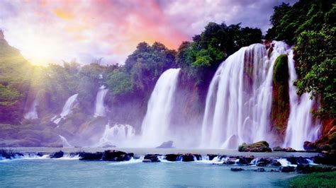 beautiful waterfall wallpaper 47 pictures