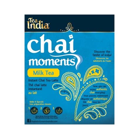 Tea India Chai Moments Milk Tea Instant Chai Tea With 10 Sachets Pack