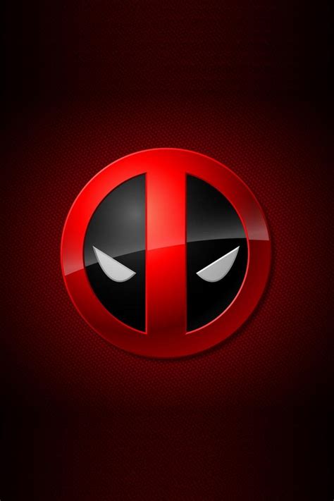 Free Download Deadpool Logo Download Iphoneipod Touchandroid Wallpapers