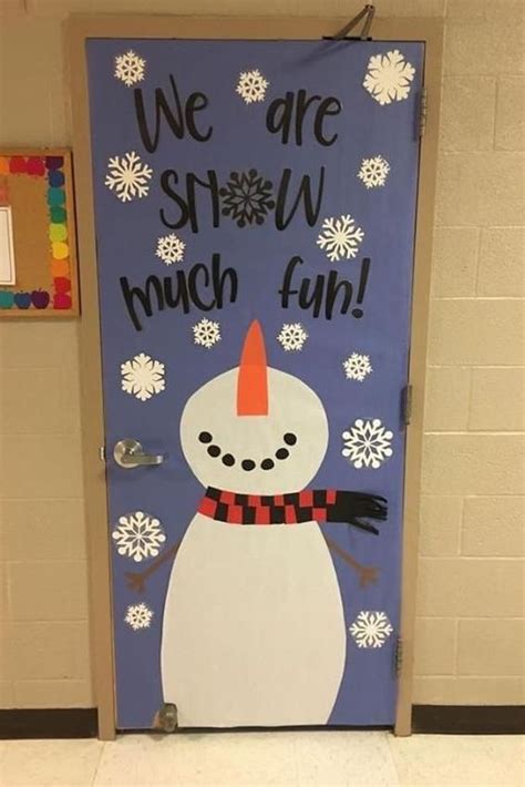 Christmas Classroom Door Decoration Ideas For Preschool Kids Art And Craft