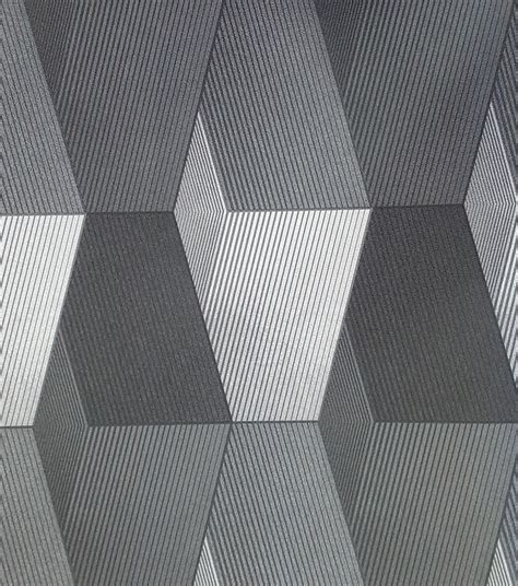 Light And Dark Grey Modern 3d Patterned Wallpaper X156 3033 Decor City