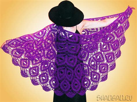 Easy Crochet Shawl Pattern Triangle Free Crochet Patterns To Download