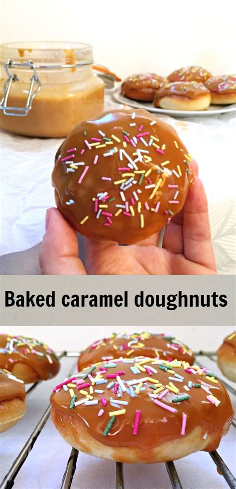 Baked Salted Caramel Doughnuts My Gorgeous Recipes Baking Plant