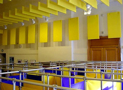 Presented data is for illustration purpose only. Vinyl Baffles - Sound Absorbing Panels - Hush City ...