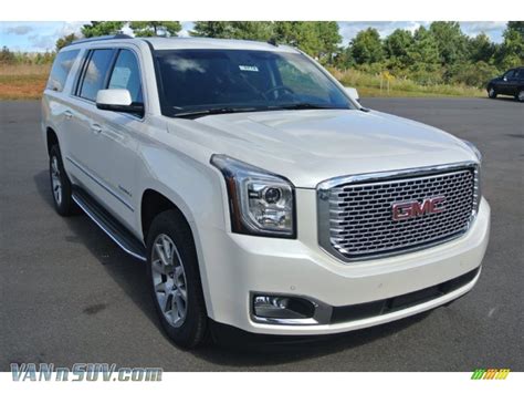 2015 Gmc Yukon Xl Denali 4wd In White Diamond Tricoat Photo 19