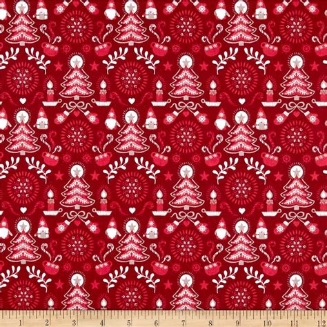 Download merry christmas images and photos. Lewis & Irene Hygge Christmas Tonttu Christmas Red from @fabricdotcom From Lewis & Irene, this ...