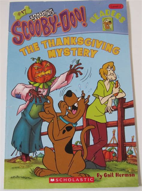 Scooby Doo Readers The Thanksgiving Mystery Paperback Book Level 2