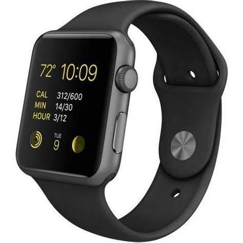 Apple Apple Watch Generation 1 42mm Smart Watch In Space Grey With