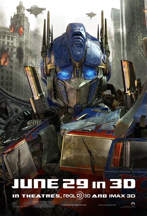 Transformers Dark Of The Moon Movie Trailer And Posters