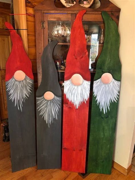 Diy Dollar Tree Gnomes Diy Crafts In 2020 Diy Christmas Decorations