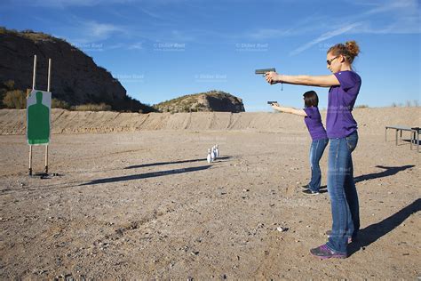 Cowtown Shooting Range Women Training Guns Pistols Target