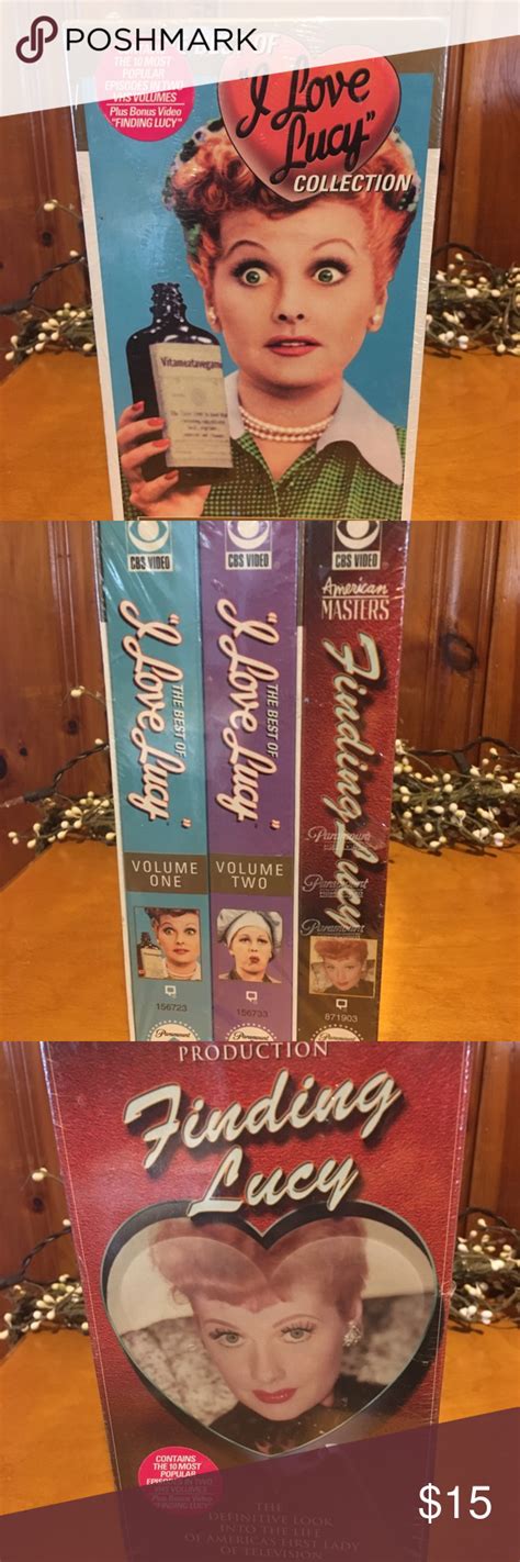 The Best Of I Love Lucy Vhs Collection New Set Of The Best Of I Love